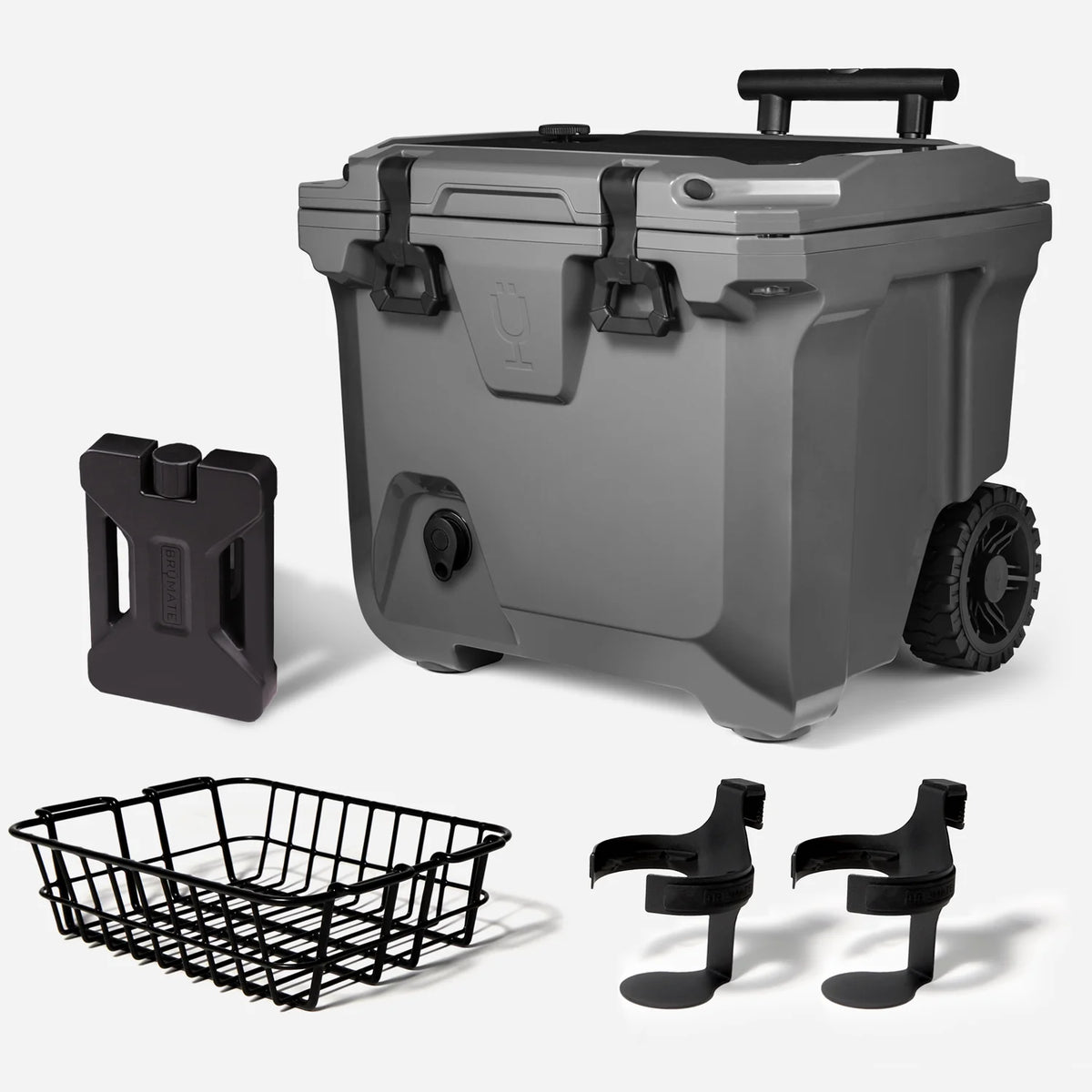 BrüTank 35-Quart Ultimate Day Trip Cooler Bundle | Charcoal